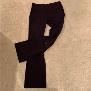 Lululemon flare pant size 8 regular